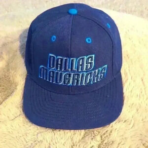 Dallas Mavericks NBA hat, Os, blue and black